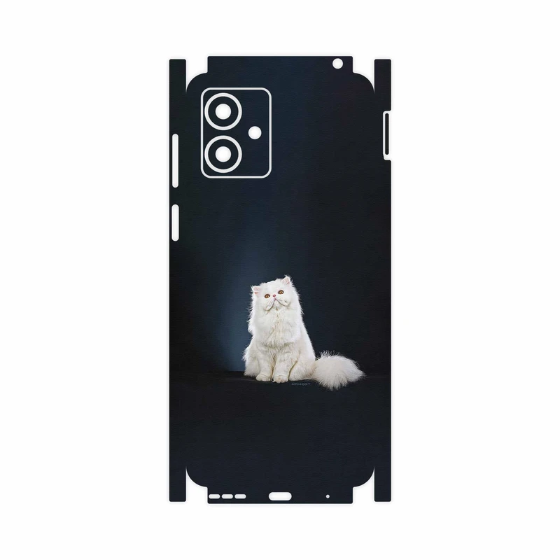 برچسب پوششی ماهوت مدل Persian_cat-FullSkin مناسب برای گوشی موبایل موتورولا Moto G14