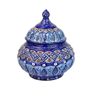 قندان میناکاری مدل اسلیمی کد GHk