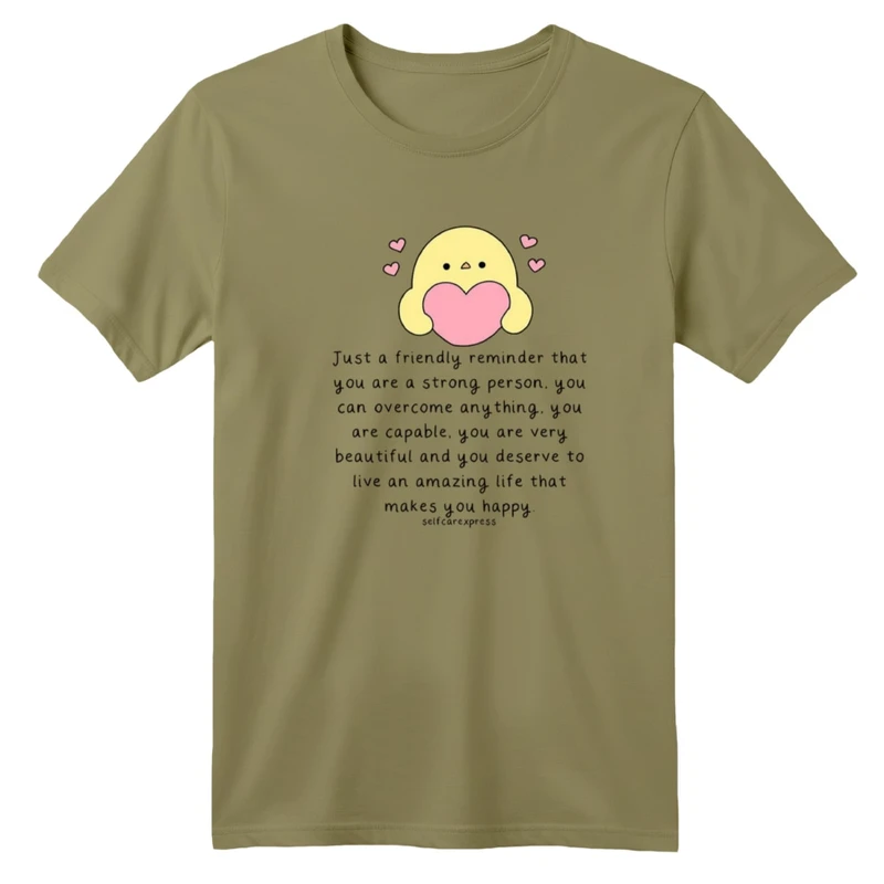 تی شرت آستین کوتاه بچگانه مدل جوجه و قلب