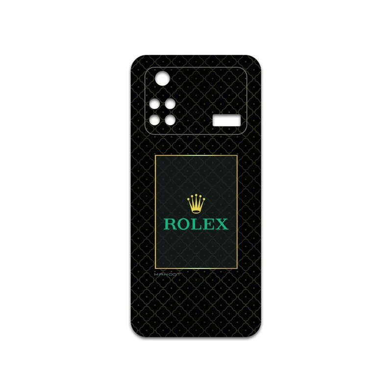 برچسب پوششی ماهوت مدل Rolex-Logo مناسب برای گوشی موبایل شیائومی Poco M4 Pro 4G