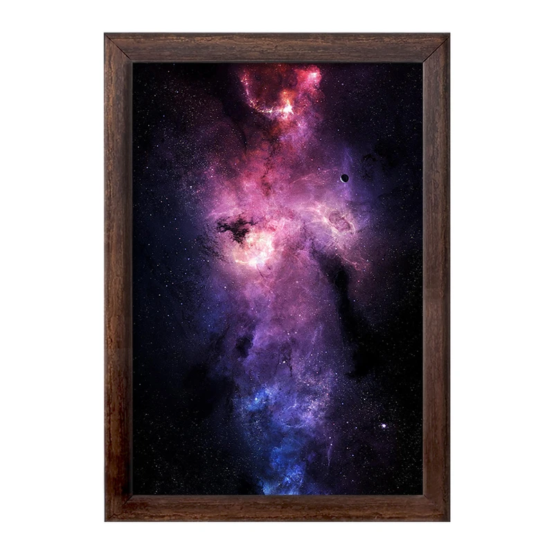 تابلو خندالو طرح کهکشان و سیاره ها کد 25378