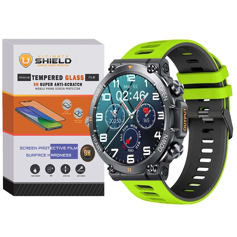 بند آلتیمیت شیلد مدل Hike مناسب برای ساعت هوشمند هپی تاچ K56 / K56 Pro / K56 Ultra