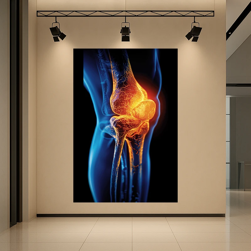 پوستر طرح پزشکی مدل درد زانو کد AR3059237