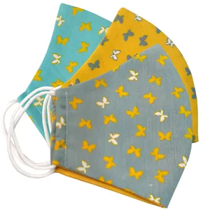 ماسک پارچه ای مدل j1406 مجموعه 3 عددی