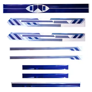 برچسب بدنه خودرو مدل پادرایی آپشنال مناسب برای نیسان وانت محموعه 8 عددی