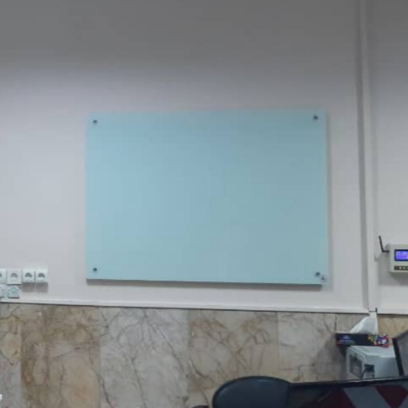 تخته وایت برد شیشه ای مدل kstr050 سایز 100×71 سانتی متر