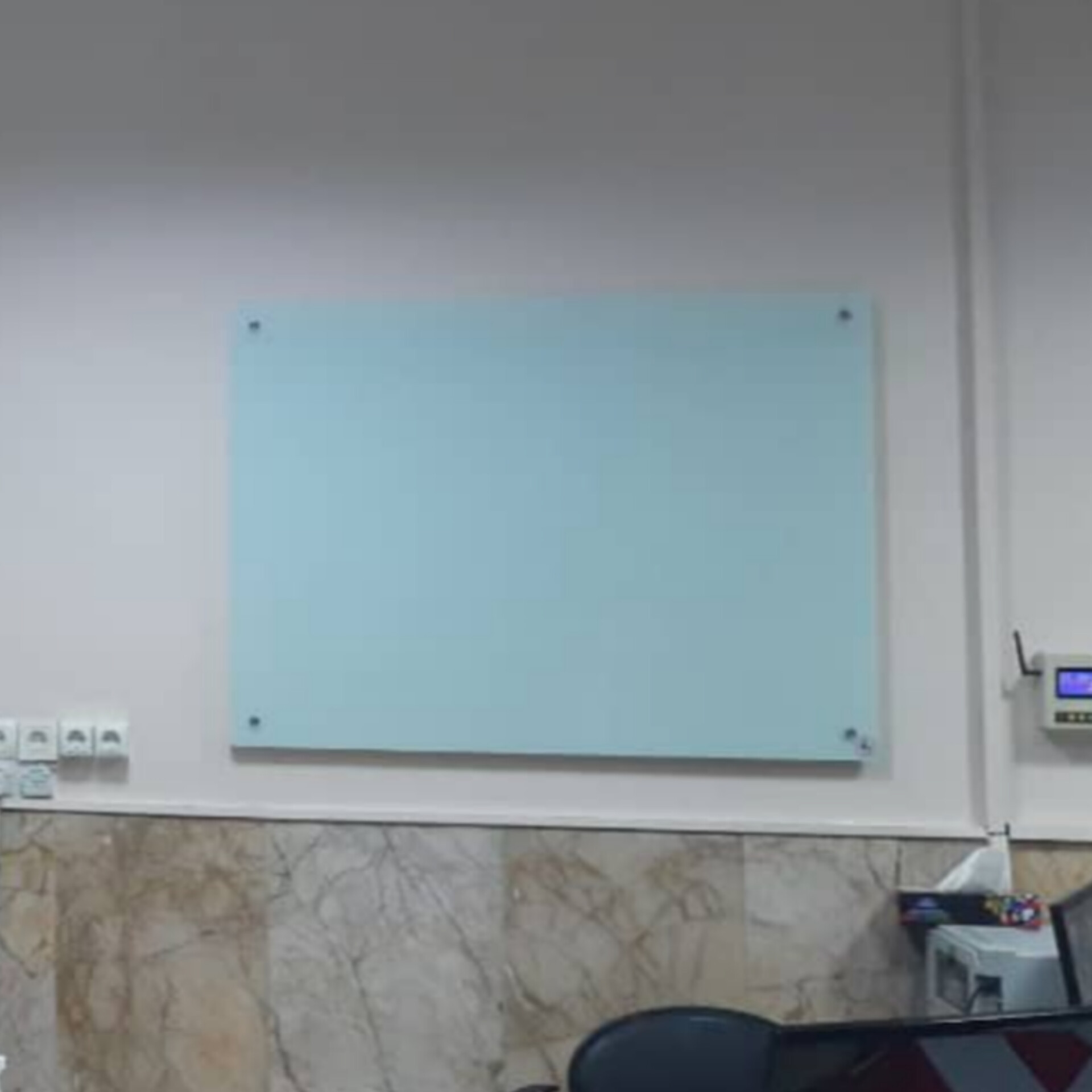 تخته وایت برد شیشه ای مدل سکوریت کد sk120 سایز ۱۲۰×۷۰ سانتی متر تخته وایت برد شیشه ای مدل سکوریت کد sk120 سایز ۱۲۰×۷۰ سانتی متر