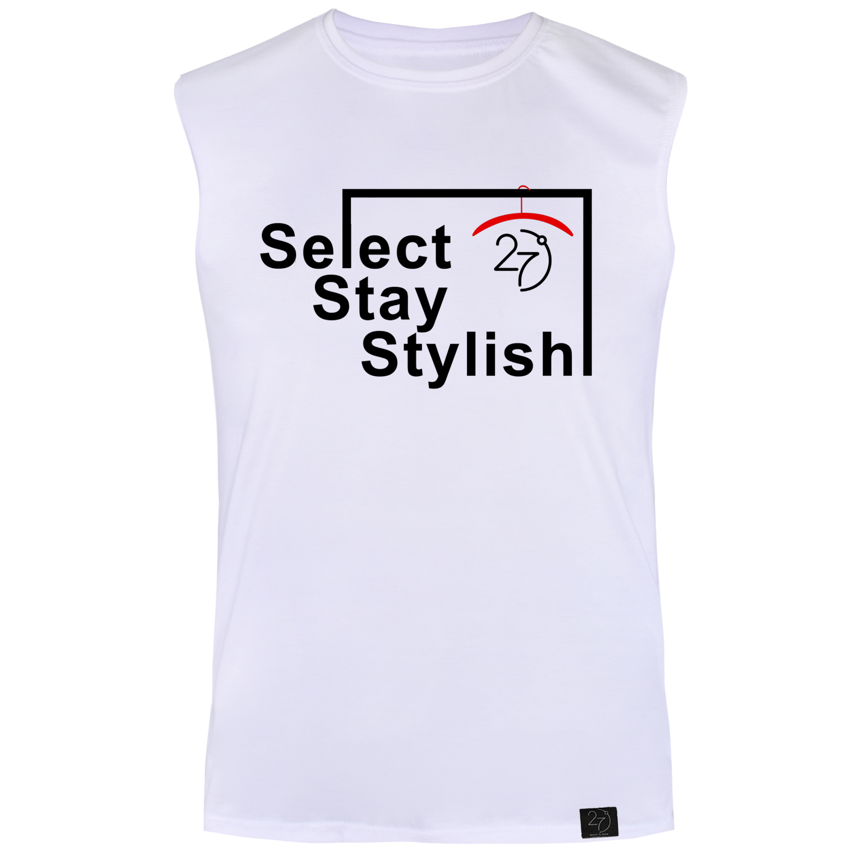 تاپ مردانه 27 طرح select stay stylish کد B137