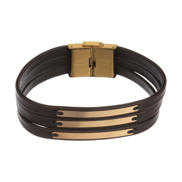 دستبند طلا 18 عیار مردانه مایا ماهک مدل MB0979