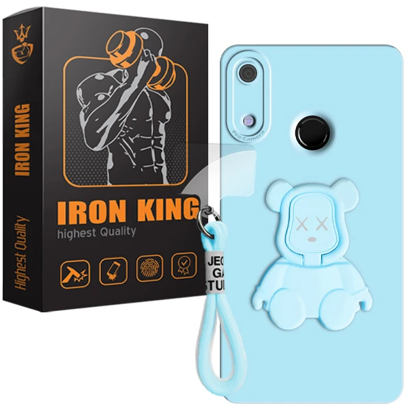 کاور آیرون کینگ مدل B2-HLD-21 مناسب برای گوشی موبایل هوآوی Y6 Prime 2019 / Y6S / آنر 8A به همراه بند آویز