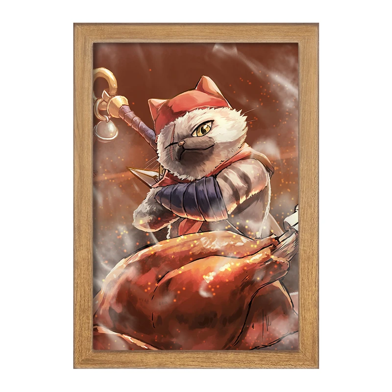 تابلو خندالو مدل بازی شکارچی هیولا (Monster Hunter) کد 33249