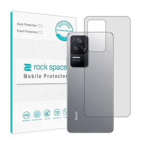 Transparent Rockspace HyGEL model phone back protector suitable for Xiaomi Redmi K50 mobile phone