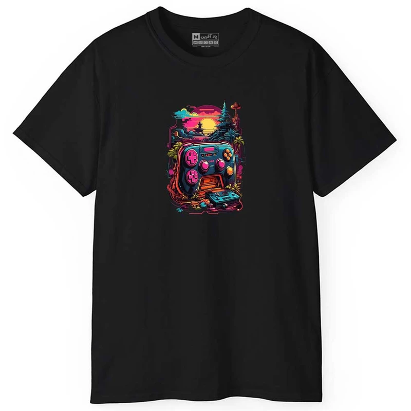 تی شرت آستین کوتاه مردانه پاد آفرین مدل اسپرت گیم کد 0725