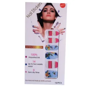 استیکر طراحی ناخن مدل 09