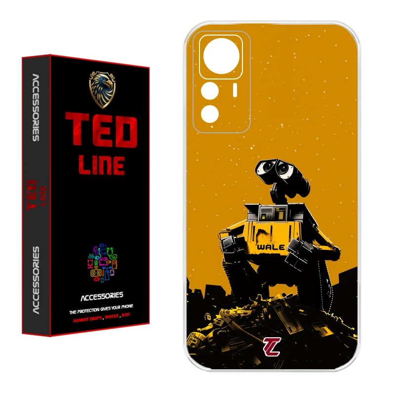 کاور تد لاین طرح ربات والی کد 1133 مناسب برای گوشی موبایل شیائومی Mi 12T / 12T Pro
