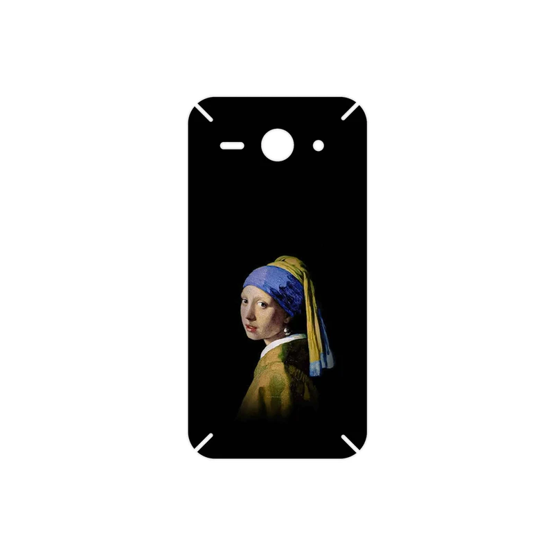 برچسب پوششی ماهوت مدل Girl with a Pearl Earring of Vermeer مناسب برای گوشی موبایل هوآوی Ascend Y530