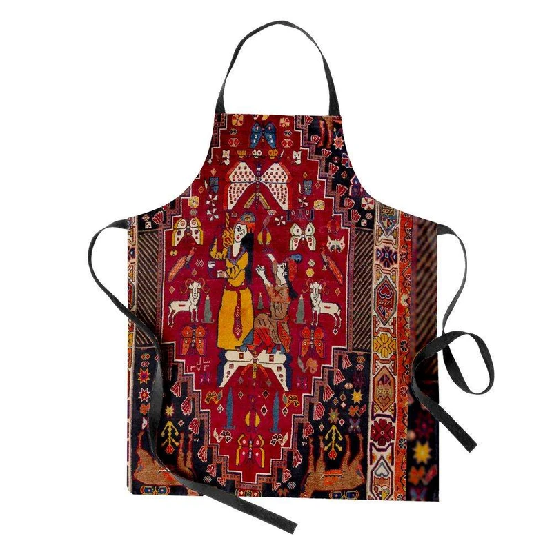 پیش بند آشپزخانه مدوپد طرح فرش شیراز مدل C-Shiraz38
