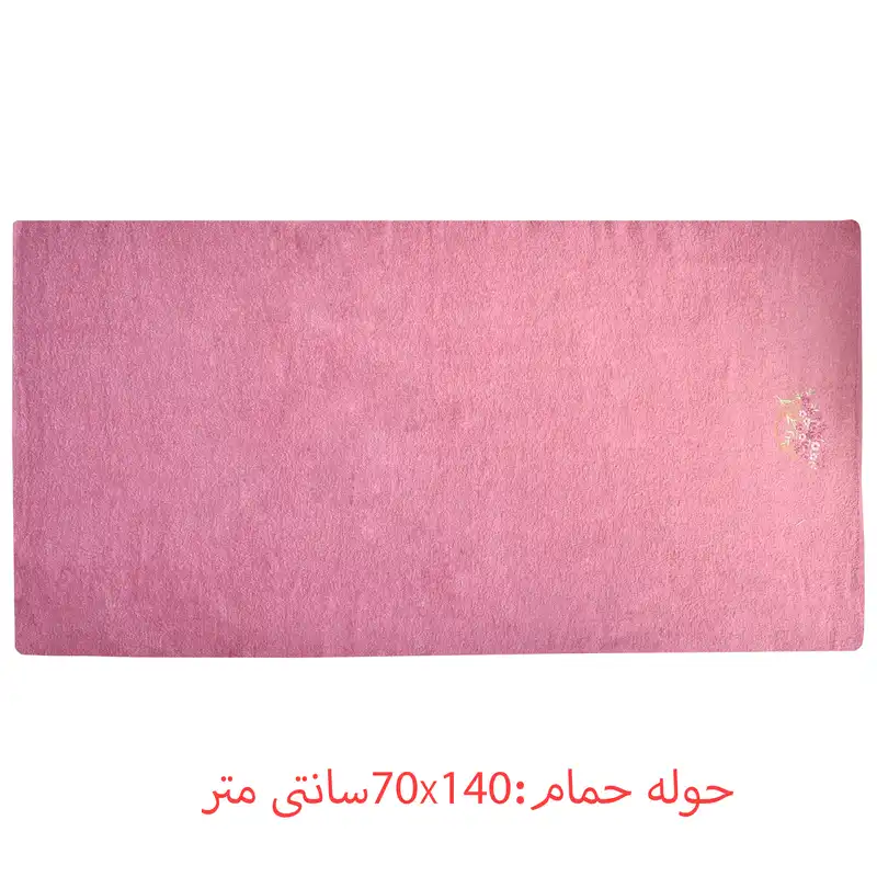 سرویس حوله پالتویی 3 تکه ملیسا مدل M-88657