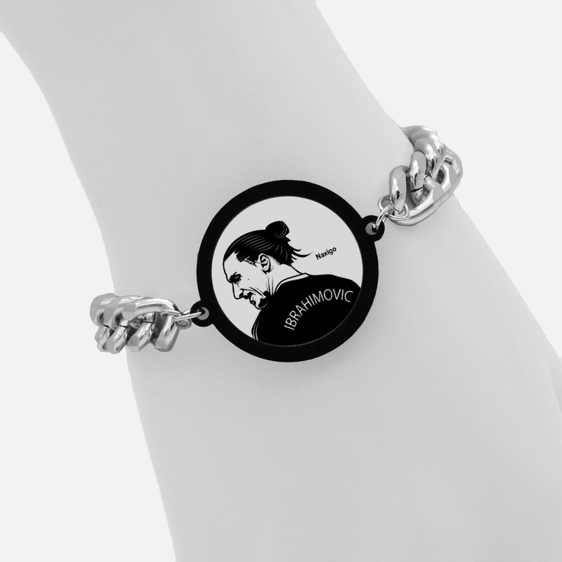 دستبند ناکسیگو مدل زلاتان اِبراهیموویچ کد BZ7795 دستبند ناکسیگو مدل زلاتان اِبراهیموویچ کد BZ7795