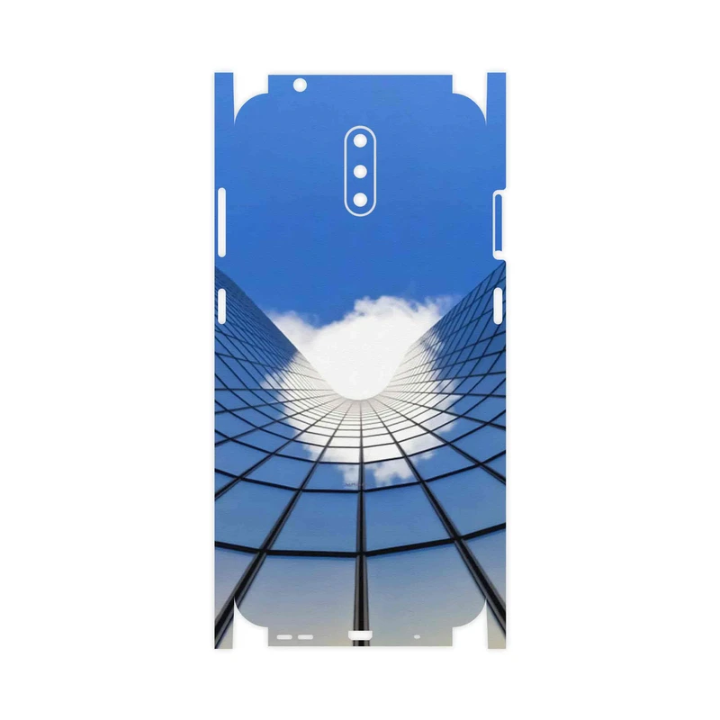 برچسب پوششی ماهوت مدل Glass skyscraper-FullSkin مناسب برای گوشی موبایل نوکیا 2.3