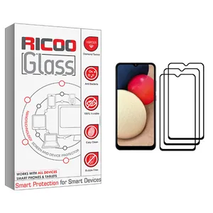ricoo +HD Screen Protector For Samsung Galaxy A02s Pack Of 3