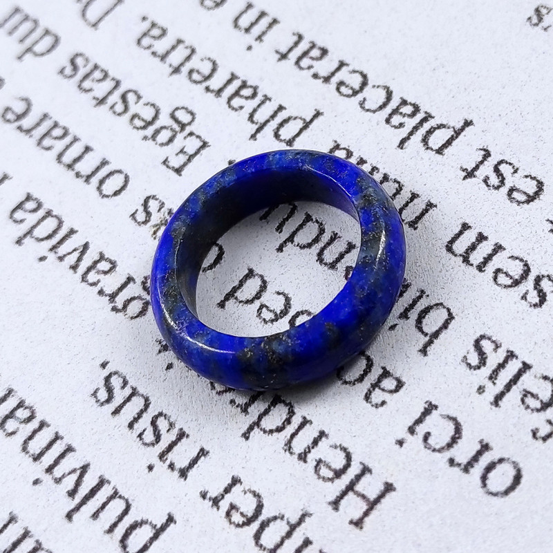 انگشتر زنانه سلین کالا مدل لاجورد سنگ ماه تولد مهر و آذر