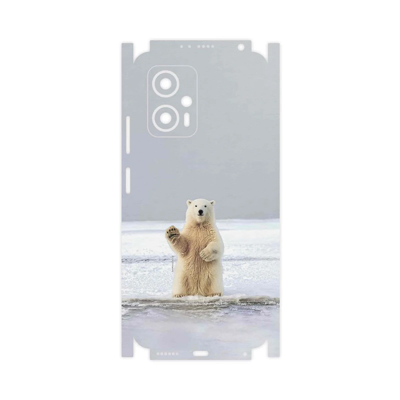 برچسب پوششی ماهوت مدل Polar_bear-FullSkin مناسب برای گوشی موبایل شیائومی Poco X4 GT