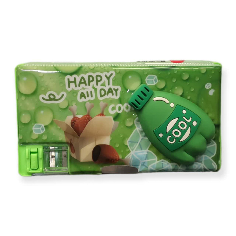 جامدادی مدل کتابی طرح نوشابه خنک برجسته