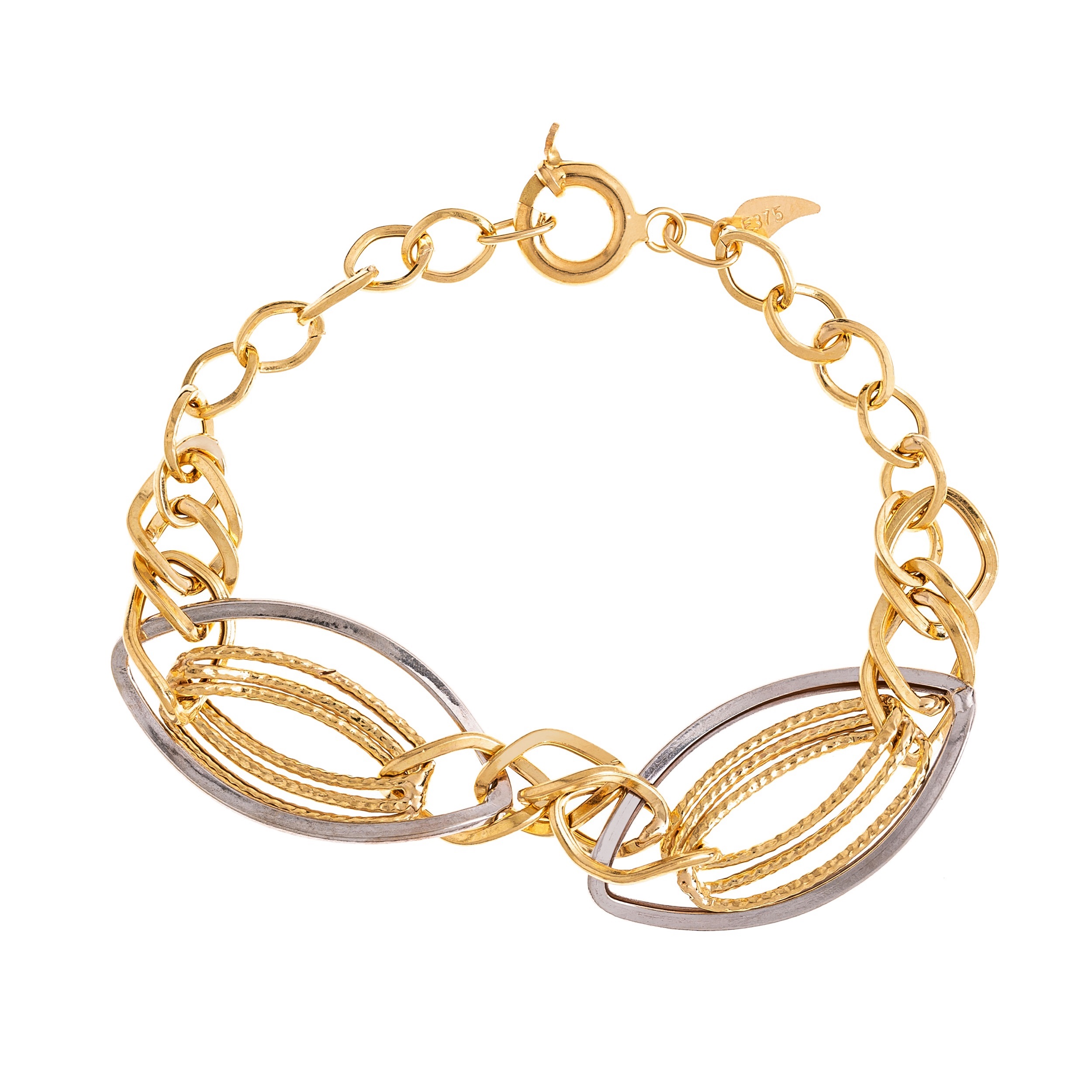 دستبند طلا 18 عیار زنانه گالری یار طلا کد DS04 -  - 1