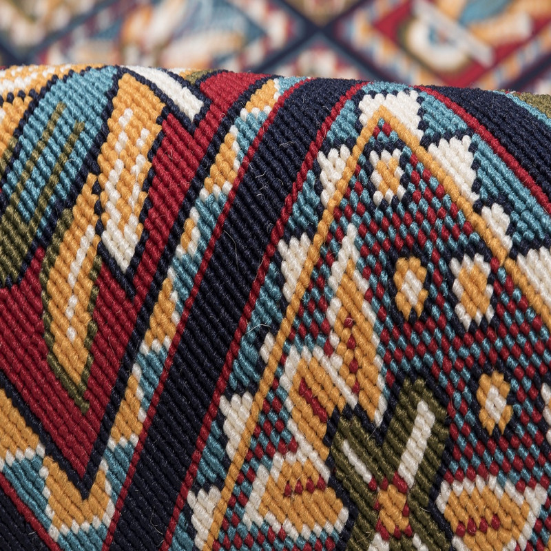 گلیم ماشینی دنیای فرش مدل شایان کد 1407