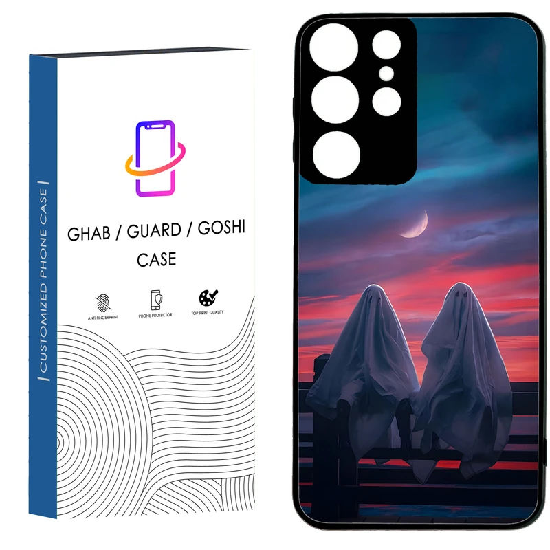کاور قاب گارد گوشی طرح دخترانه کد 42 - TPU مناسب برای گوشی موبایل سامسونگ Galaxy S21 Ultra / S20 Ultra