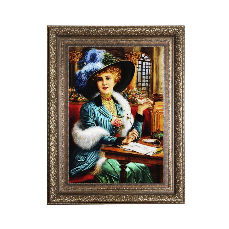 تابلو فرش دستباف طرح شاهزاده مدل 97A