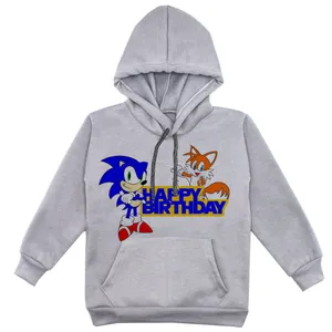 هودی پسرانه مدل سونیک F141 رنگ طوسی