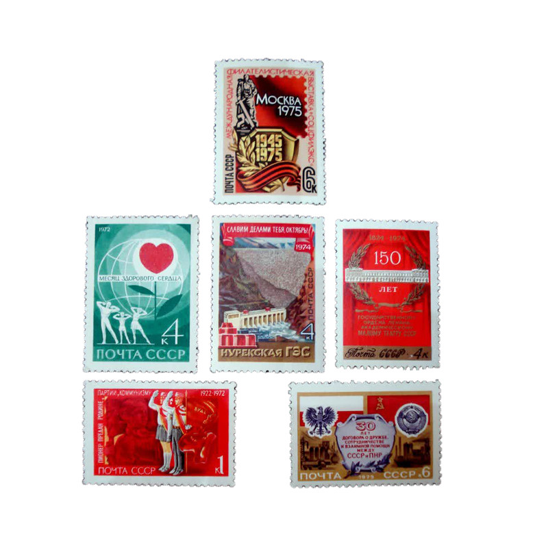 تمبر یادگاری مدل تاریخی روسیه کد DS4481 مجموعه 6 عددی