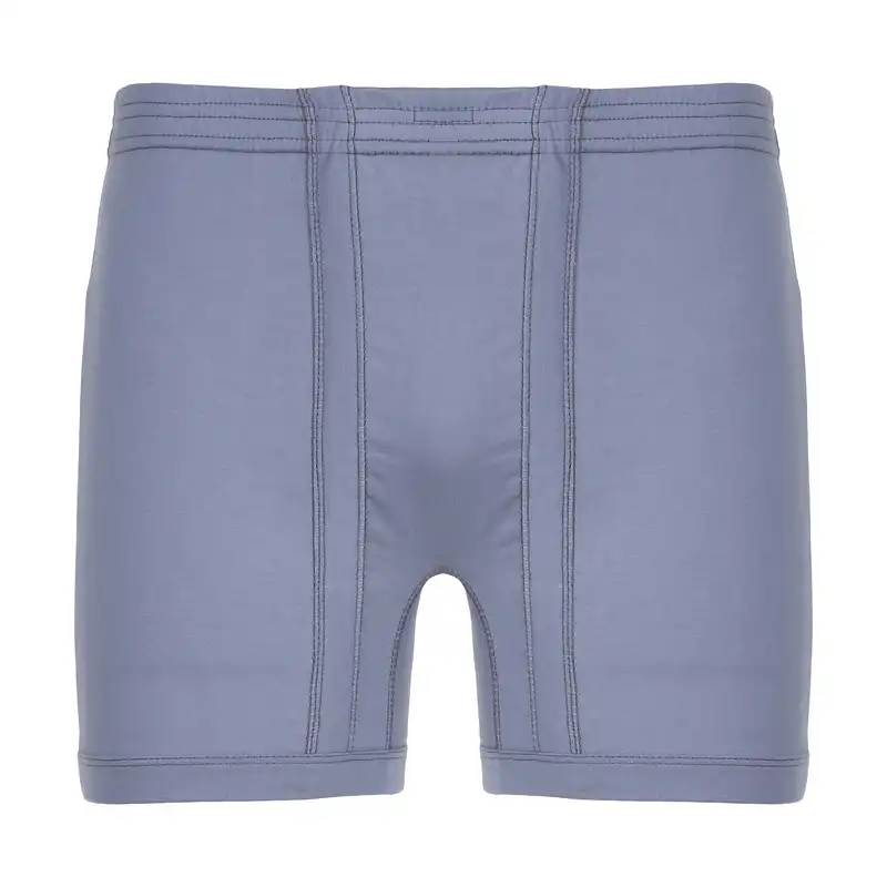 ست شورت و زیرپوش مردانه مدل پادار رنگ طوسی