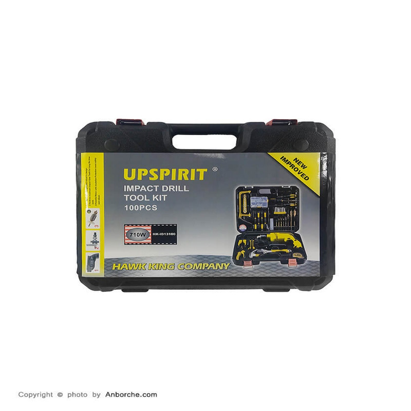 پیچ گوشتی برقی مدل Hk-ID13100 بسته 50 عددی