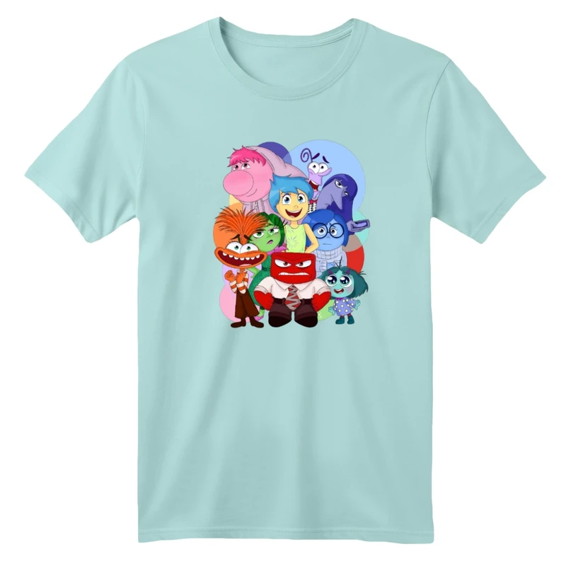 تی شرت آستین کوتاه بچگانه مدل درون و بیرون کد 02