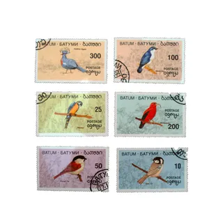 تمبر یادگاری مدل پرنده  کد bc-1461 مجموعه 6 عددی
