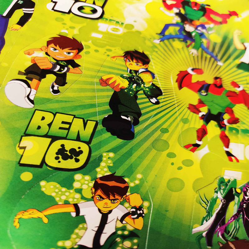 استیکر دیواری کودک مدل بن تن کد 05