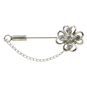 سنجاق سینه زنانه مدل گل سرخ