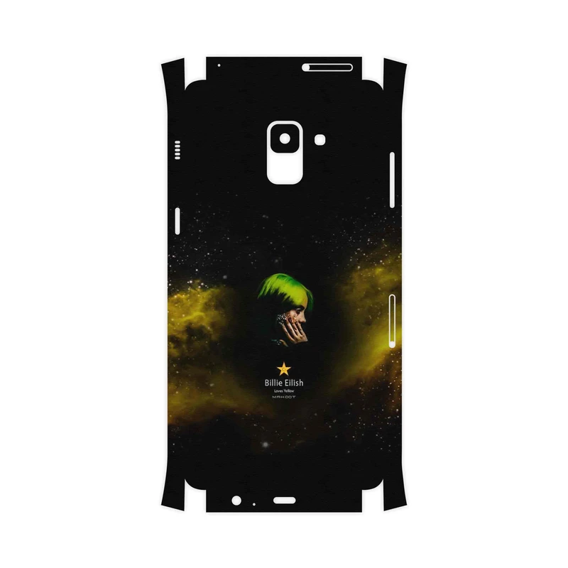 برچسب پوششی ماهوت مدل Billie Eilish-FullSkin مناسب برای گوشی موبایل سامسونگ Galaxy A8 Plus 2018
