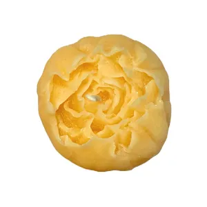 شمع مدل گل رز پیونی وارمری بسته ۵ عددی