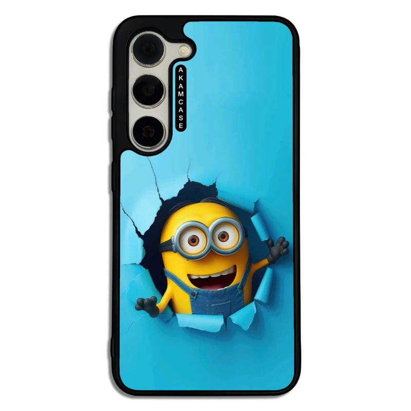 کاور آکام مدل AMC-WSGS23-MINIONS2 مناسب برای گوشی موبایل سامسونگ Galaxy S23