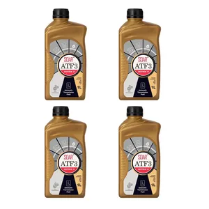  روغن گیربکس سوآر مدل ATF-3 حجم 1 لیتر بسته 4 عددی