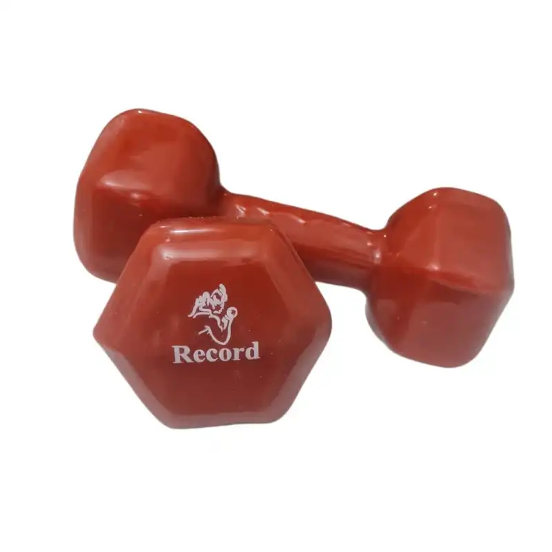 دمبل مدل رکورد وزن 5 کیلوگرم بسته 2 عددی