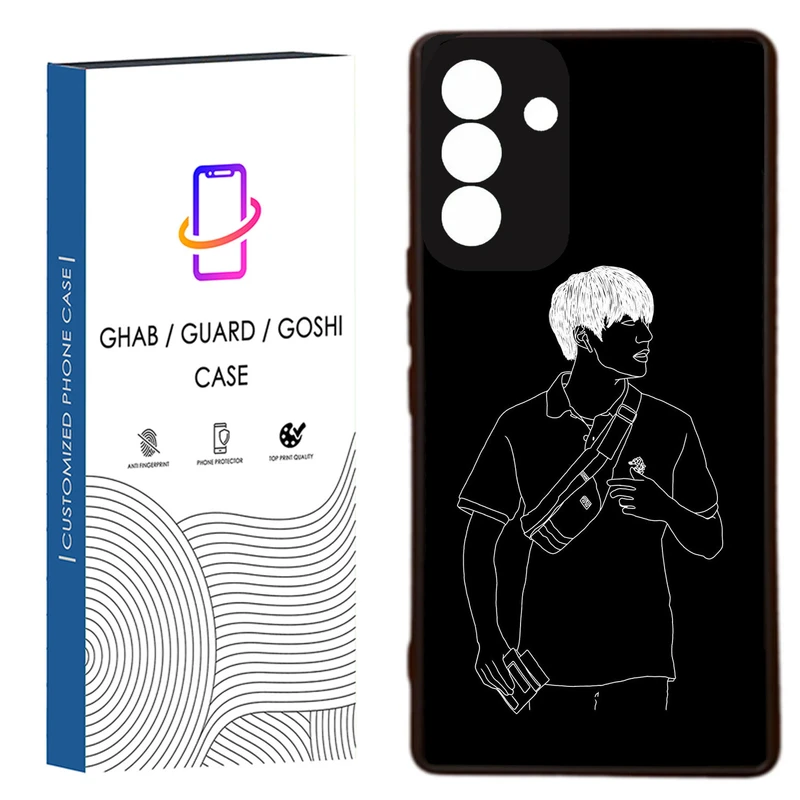 کاور قاب گارد گوشی طرح پسرانه کد 59 -Rock مناسب برای گوشی موبایل سامسونگ  Galaxy A55