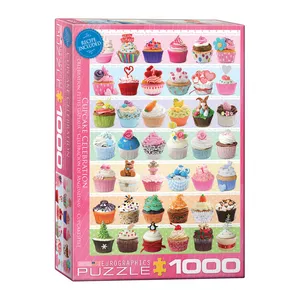 پازل 1000 تکه یوروگرافیکس پازلز مدل Cupcake Celebration كد 0586-6000