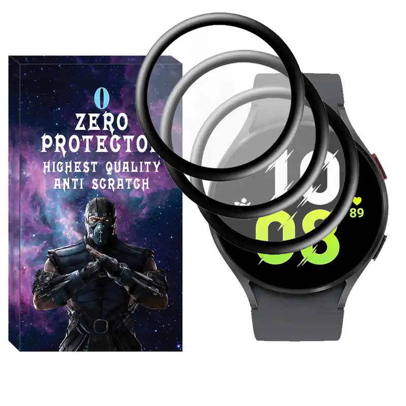 محافظ صفحه نمایش نانو زیرو مدل Pmma-ZR مناسب برای ساعت هوشمند سامسونگ Galaxy Watch 5 44mm بسته سه عددی