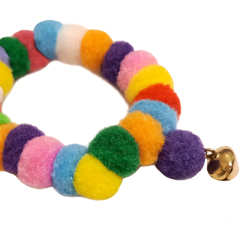 قلاده سگ و گربه مدل happy colour کد 01