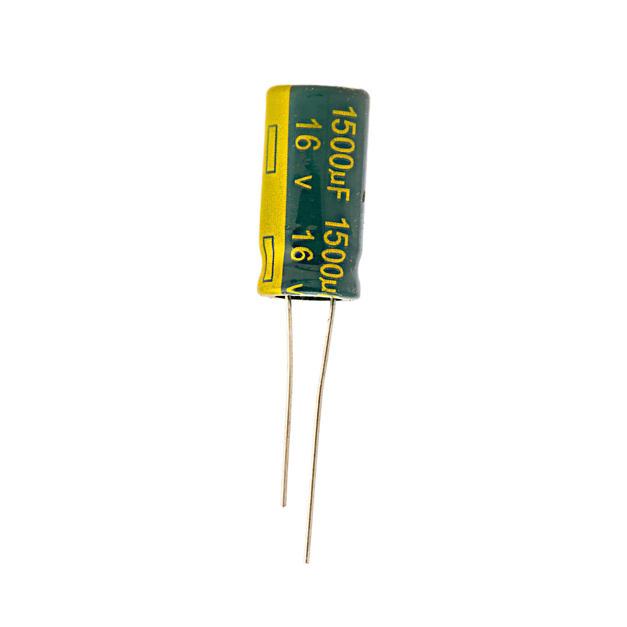 خازن الکترولیت 1500 میکرو فاراد کد 16v بسته 2 عددی